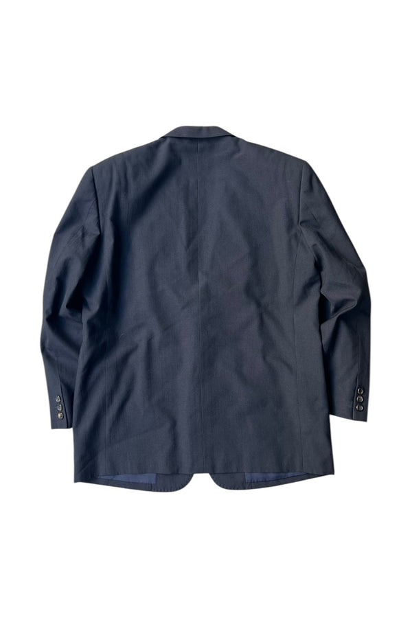 MADE IN JAPAN 88'S WOOL TAILORED JACKET / NAVY [SIZE: S USED]
