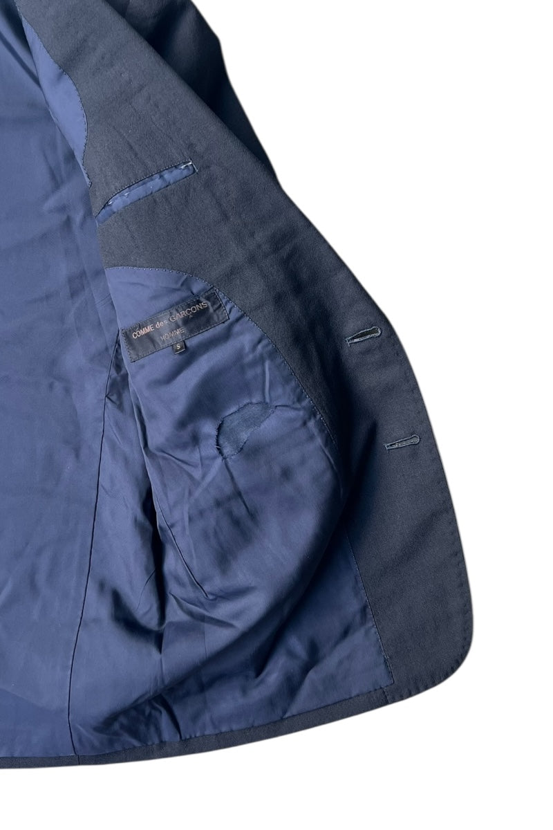 MADE IN JAPAN 88'S WOOL TAILORED JACKET / NAVY [SIZE: S USED]