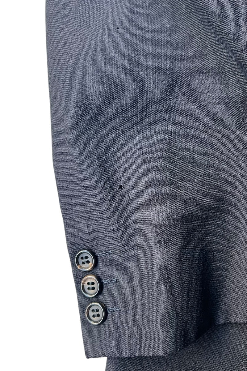 MADE IN JAPAN 88'S WOOL TAILORED JACKET / NAVY [SIZE: S USED]