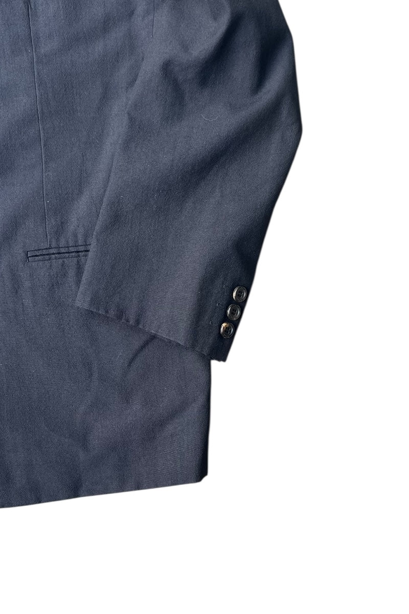 MADE IN JAPAN 88'S WOOL TAILORED JACKET / NAVY [SIZE: S USED]