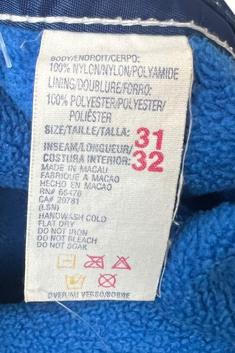 90'S NYLON PAINTER PANTS / BLUE [SIZE: 31 USED]