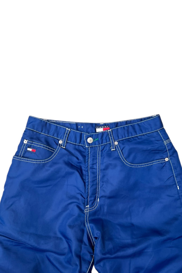 90'S NYLON PAINTER PANTS / BLUE [SIZE: 31 USED]