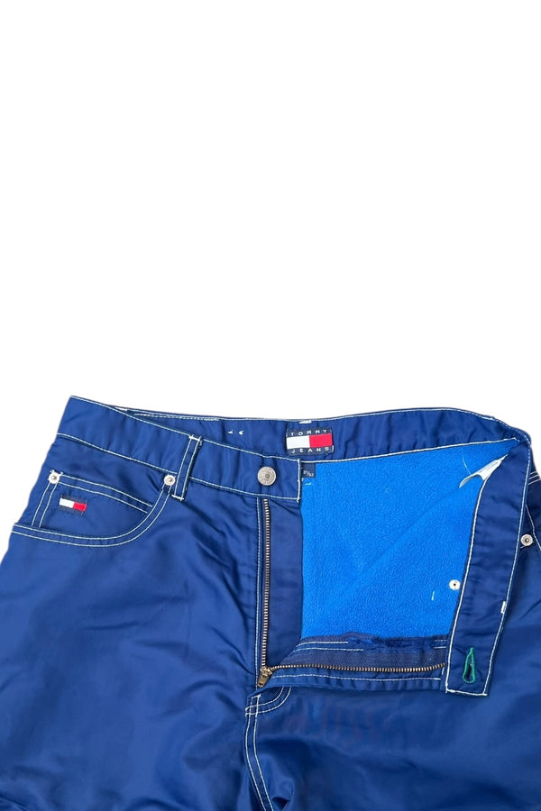90'S NYLON PAINTER PANTS / BLUE [SIZE: 31 USED]