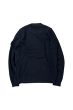 画像をギャラリービューアに読み込む, MADE IN CROATIA 23AW WOOL KNIT SWEATER / BLACK [SIZE: M USED]
