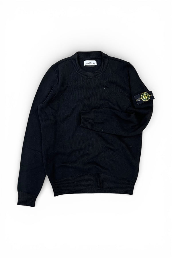 MADE IN CROATIA 23AW WOOL KNIT SWEATER / BLACK [SIZE: M USED]