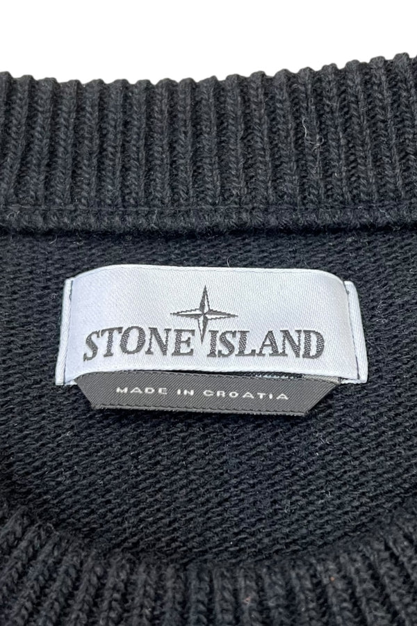 MADE IN CROATIA 23AW WOOL KNIT SWEATER / BLACK [SIZE: M USED]