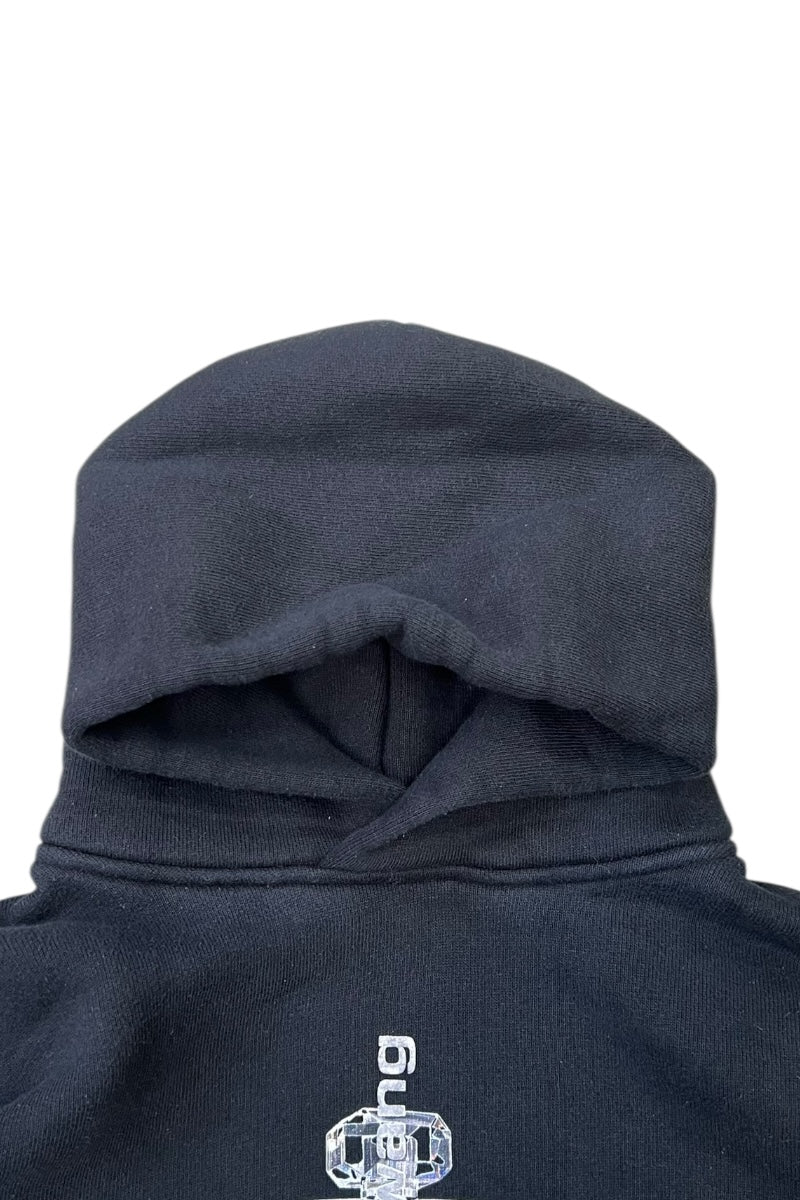 PERFUME LOGO SWEAT HOODIE / BLACK [SIZE: S USED]