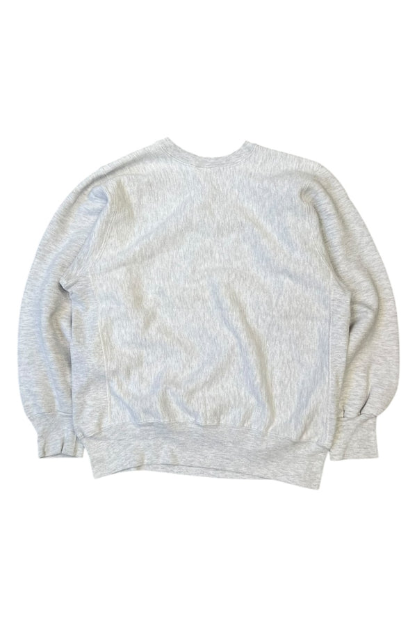 MADE IN USA 90'S NYU COLLEGE SWEATSHIRT / GRAY [SIZE: L USED]
