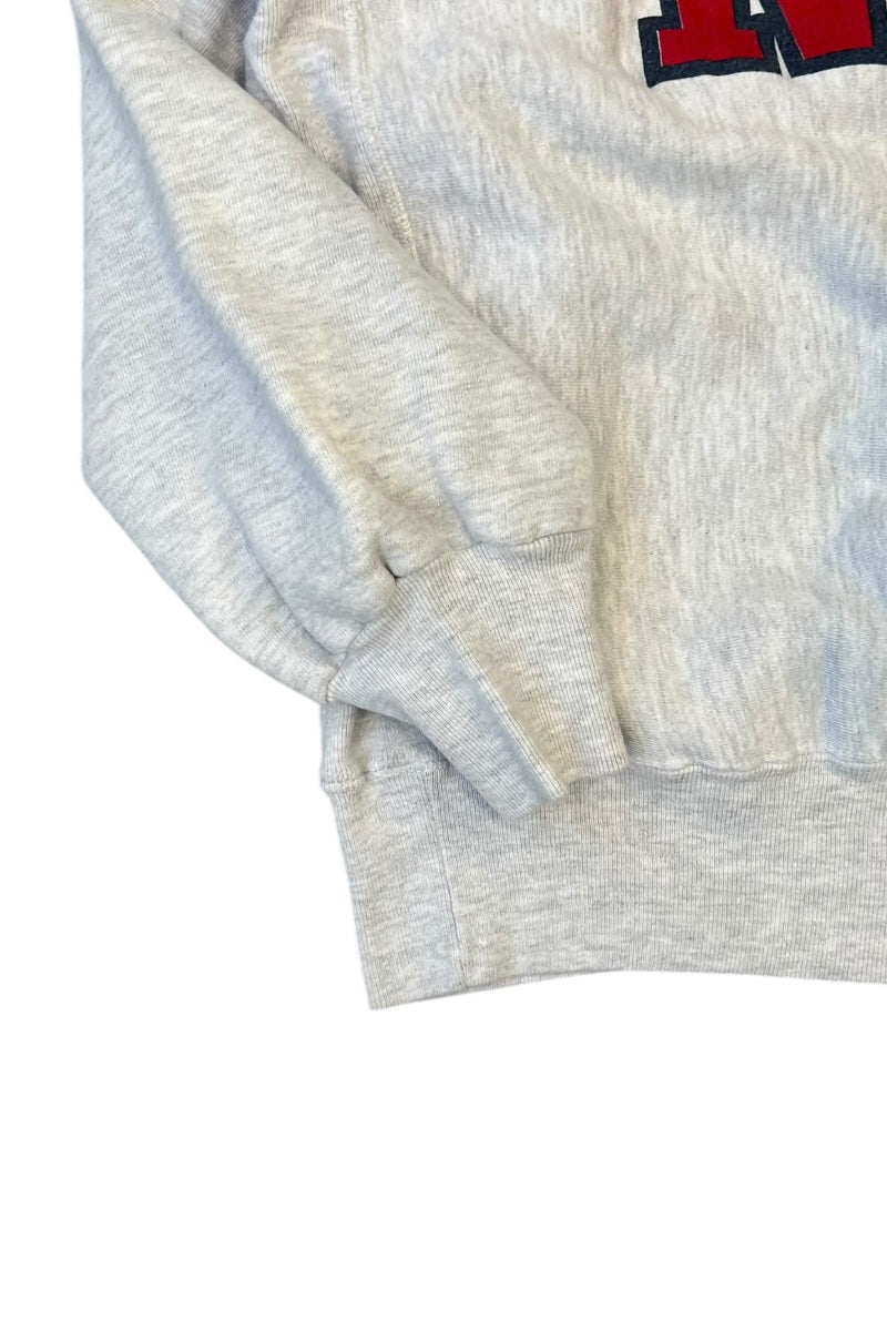 MADE IN USA 90'S NYU COLLEGE SWEATSHIRT / GRAY [SIZE: L USED]