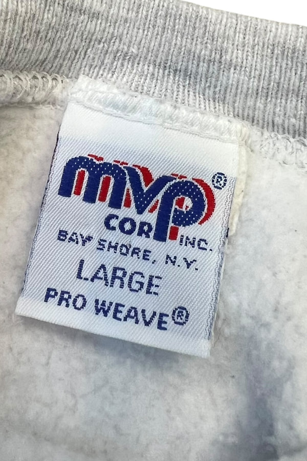 MADE IN USA 90'S NYU COLLEGE SWEATSHIRT / GRAY [SIZE: L USED]