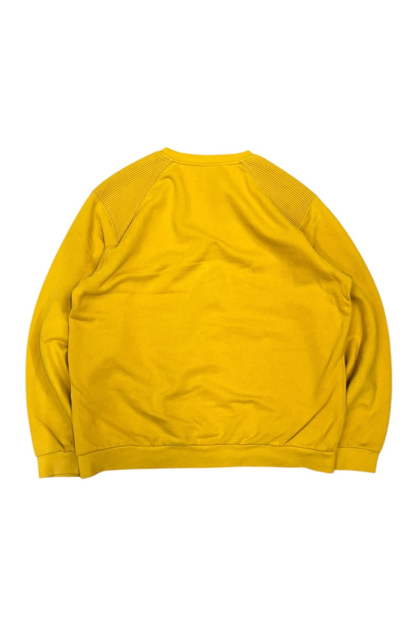 Y2K 00'S EARLY LOGO SWEATSHIRT / YELLOW [SIZE: M USED]