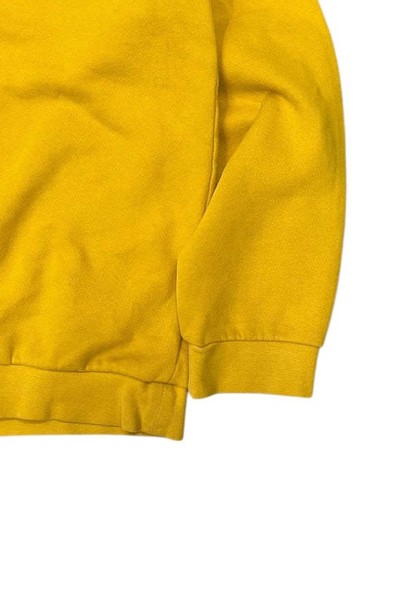 Y2K 00'S EARLY LOGO SWEATSHIRT / YELLOW [SIZE: M USED]