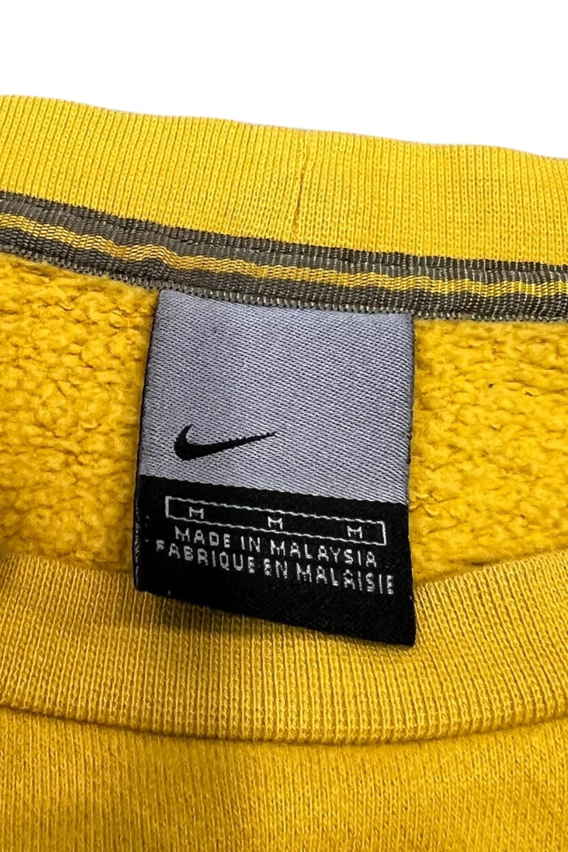 Y2K 00'S EARLY LOGO SWEATSHIRT / YELLOW [SIZE: M USED]