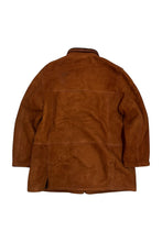 画像をギャラリービューアに読み込む, MADE IN ITALY 90'S SHEARING LEATHER JACKET / BROWN [SIZE: M USED]
