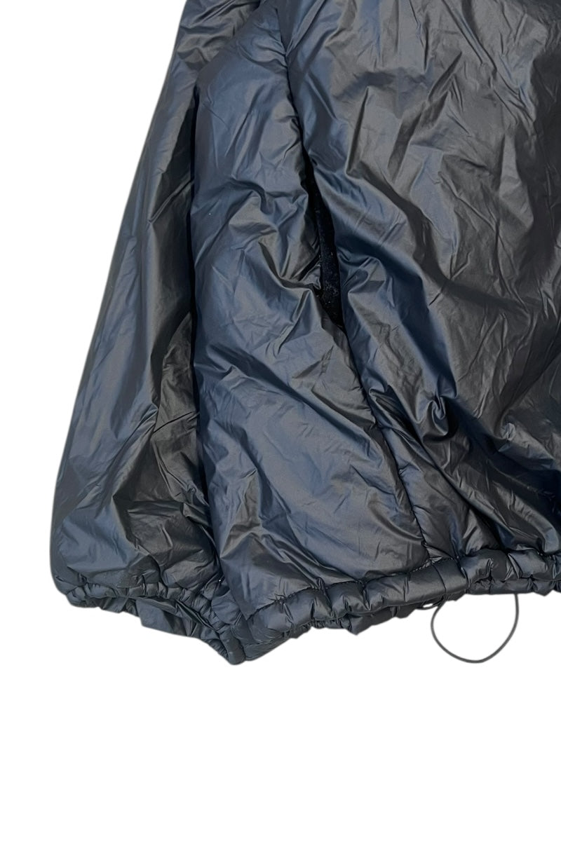 PADDED HOODED ANORAK / BLACK [SIZE: L USED]