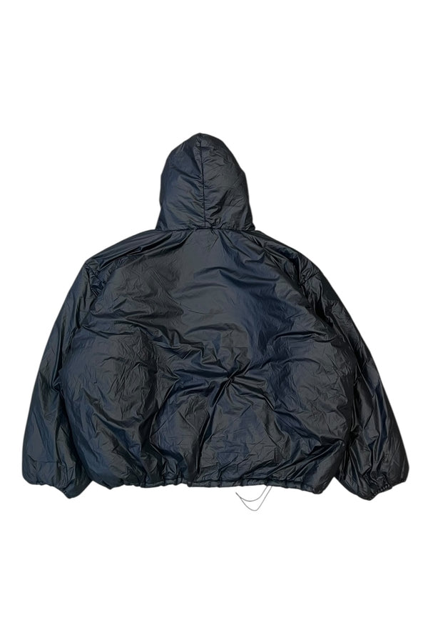 PADDED HOODED ANORAK / BLACK [SIZE: L USED]