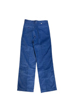 画像をギャラリービューアに読み込む, MADE IN USA 70-80'S CORDUROY PANTS / BLUE [SIZE: W29 DEADSTOCK/NOS]
