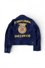 画像をギャラリービューアに読み込む, MADE IN USA 80'S FFA JACKET LOT 103 PENNSYLVANIA / NAVY [SIZE: 38 USED]
