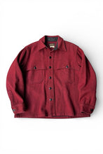 画像をギャラリービューアに読み込む, MADE IN USA 70-80'S WOOL JACKET / RED [SIZE: XL USED]
