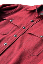 画像をギャラリービューアに読み込む, MADE IN USA 70-80'S WOOL JACKET / RED [SIZE: XL USED]
