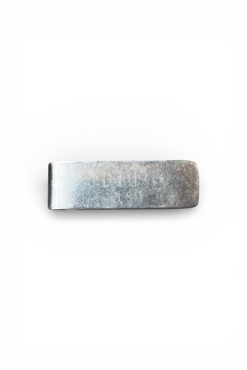 925 VINTAGE SILVER MONEY CLIP / SILVER [SIZE: ONE SIZE USED]