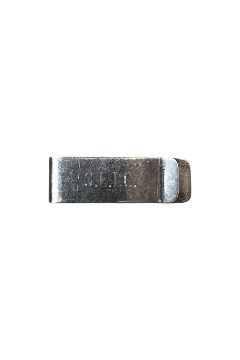 925 VINTAGE SILVER MONEY CLIP / SILVER [SIZE: ONE SIZE USED]