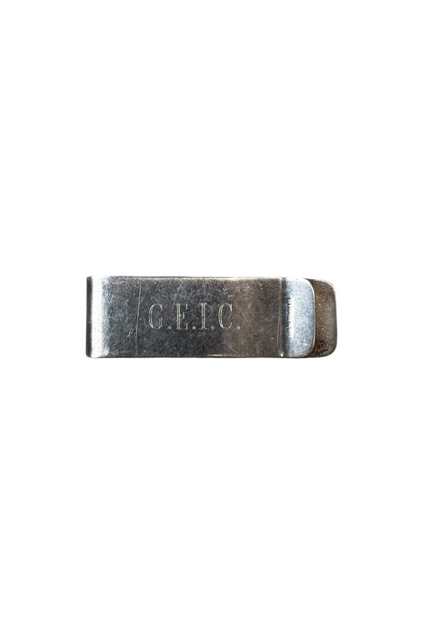 925 VINTAGE SILVER MONEY CLIP / SILVER [SIZE: ONE SIZE USED]