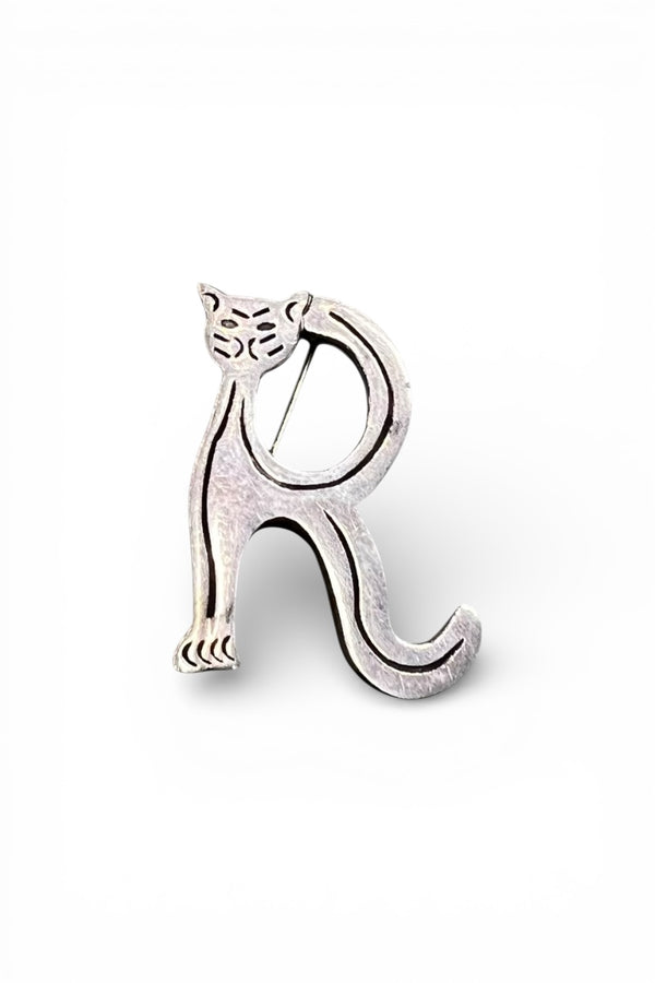 MADE IN MEXICO 925 SILVER BROOCH / SILVER [ONE SIZE USED]