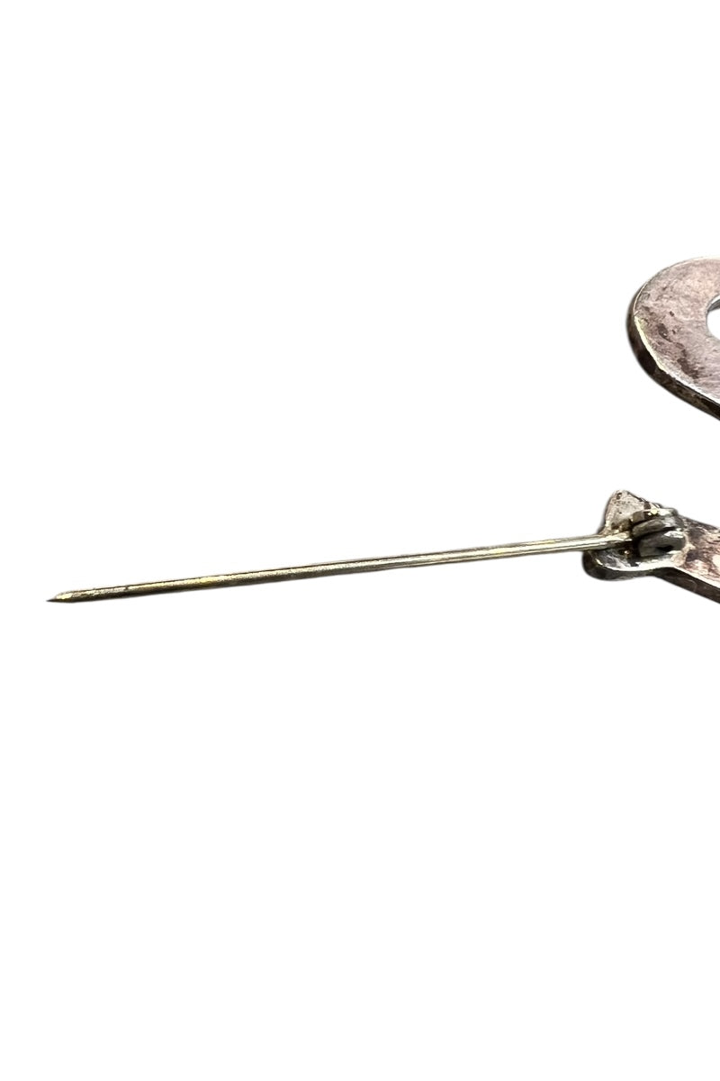 MADE IN MEXICO 925 SILVER BROOCH / SILVER [ONE SIZE USED]