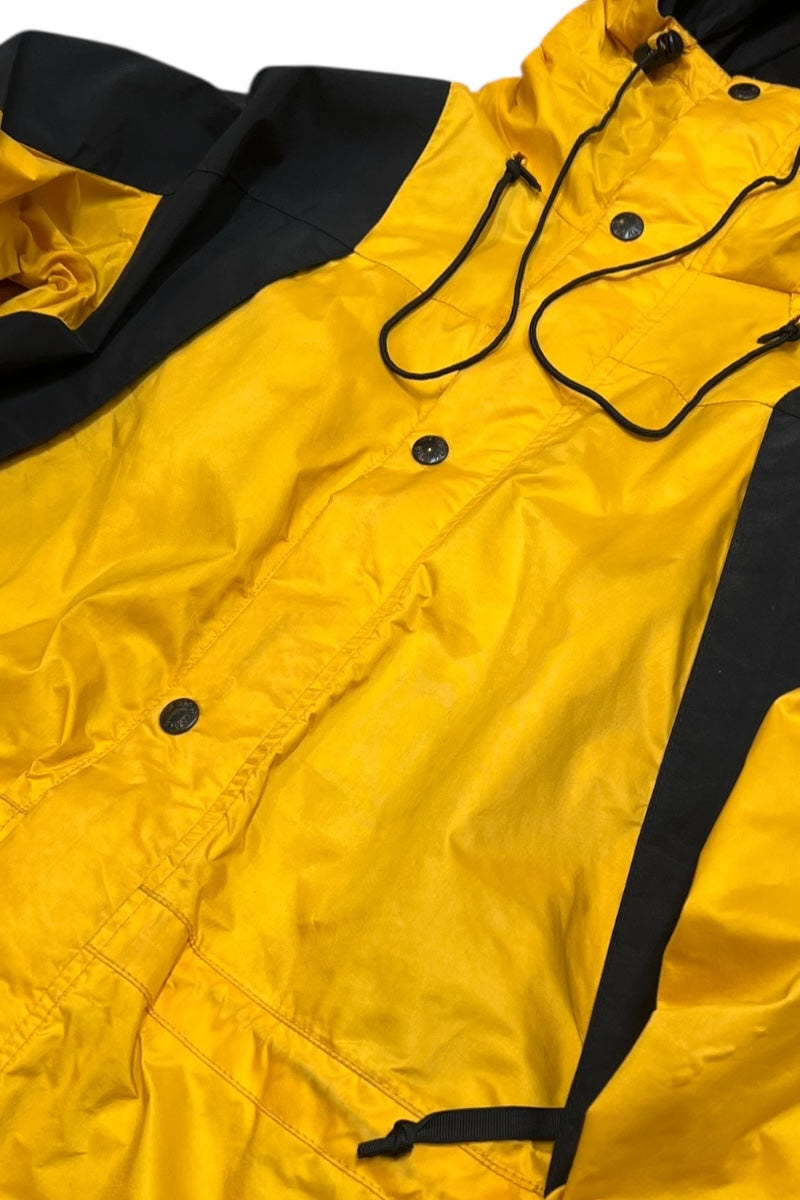 90'S GORE-TEX MOUNTAIN PARKA / YELLOW [SIZE: M USED]