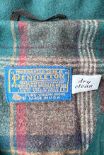 画像をギャラリービューアに読み込む, MADE IN USA 70-80'S ZIP WOOL JACKET W/CHECK LINER / GREEN [SIZE: L USED]
