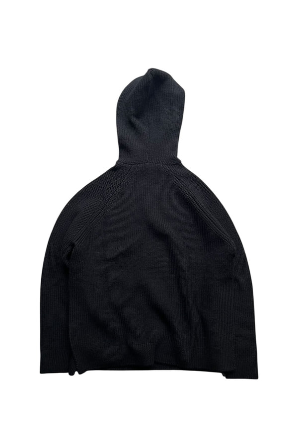 MADE IN ITALY 18AW HOODIE SWEATER / BLACK [SIZE: XS USED]