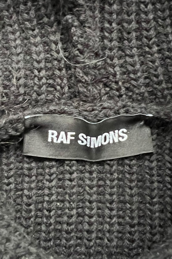MADE IN ITALY 18AW HOODIE SWEATER / BLACK [SIZE: XS USED]