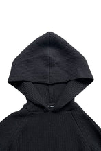 画像をギャラリービューアに読み込む, MADE IN ITALY 18AW HOODIE SWEATER / BLACK [SIZE: XS USED]
