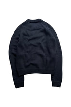 画像をギャラリービューアに読み込む, MADE IN ITALY 20-21AW SHOULDER ZIP SWEATER / BLACK [SIZE: S USED]
