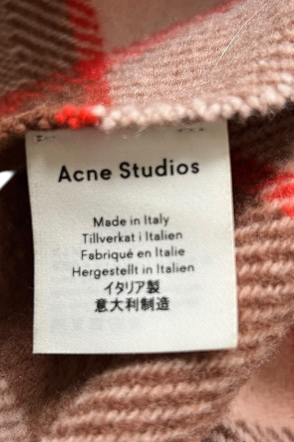 MADE IN ITALY WOOL SCARF / CHECK [SIZE: ONE SIZE USED]