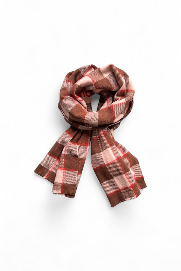 MADE IN ITALY WOOL SCARF / CHECK [SIZE: ONE SIZE USED]