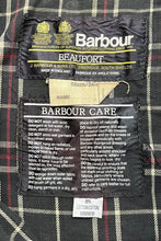 画像をギャラリービューアに読み込む, MADE IN ENGLAND 82-87'S 2 ROYAL WARRANT BEAUFORT OILED JACKET / KHAKI [SIZE: 34 USED]
