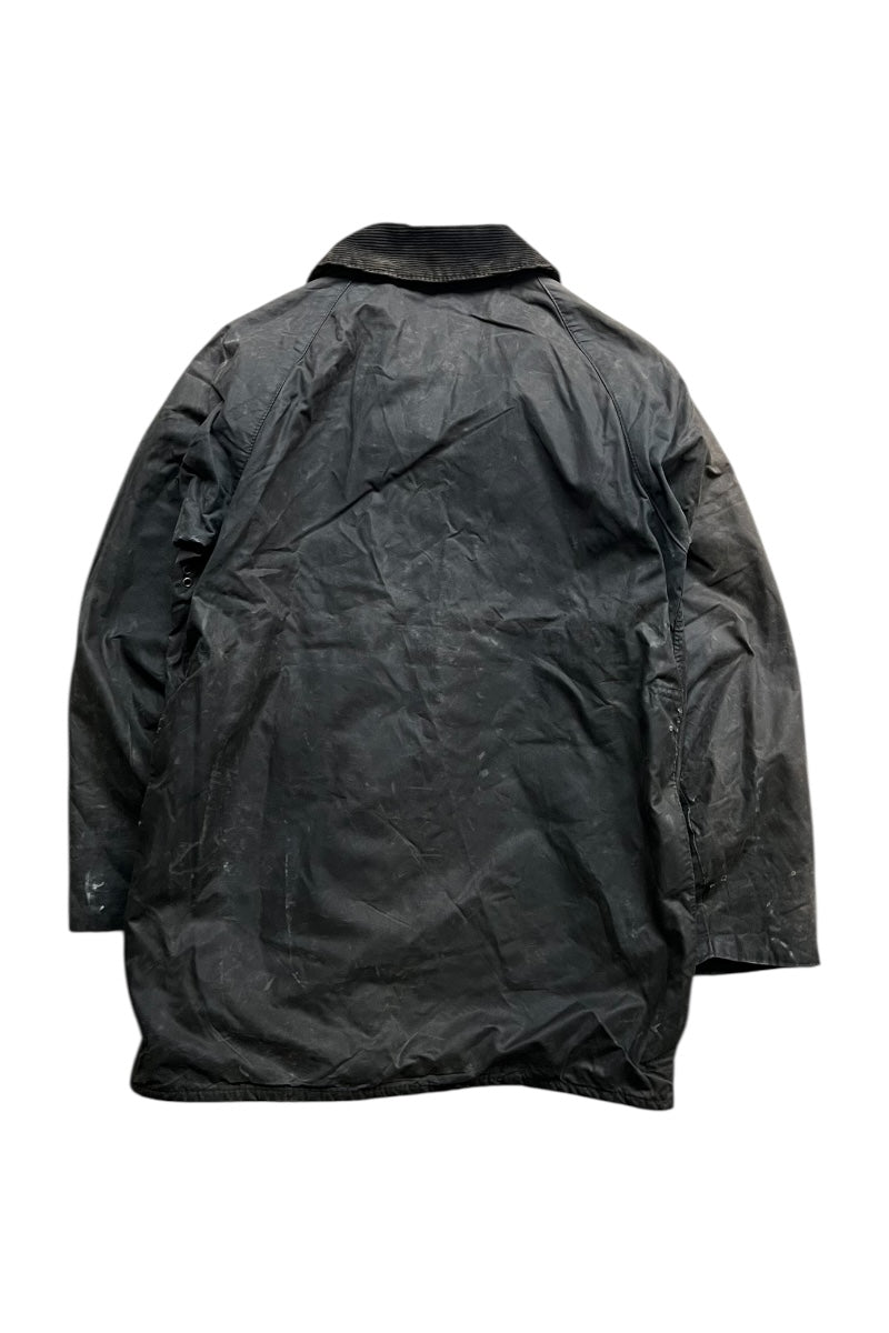 MADE IN ENGLAND 82-87'S 2 ROYAL WARRANT BEAUFORT OILED JACKET / KHAKI [SIZE: 34 USED]