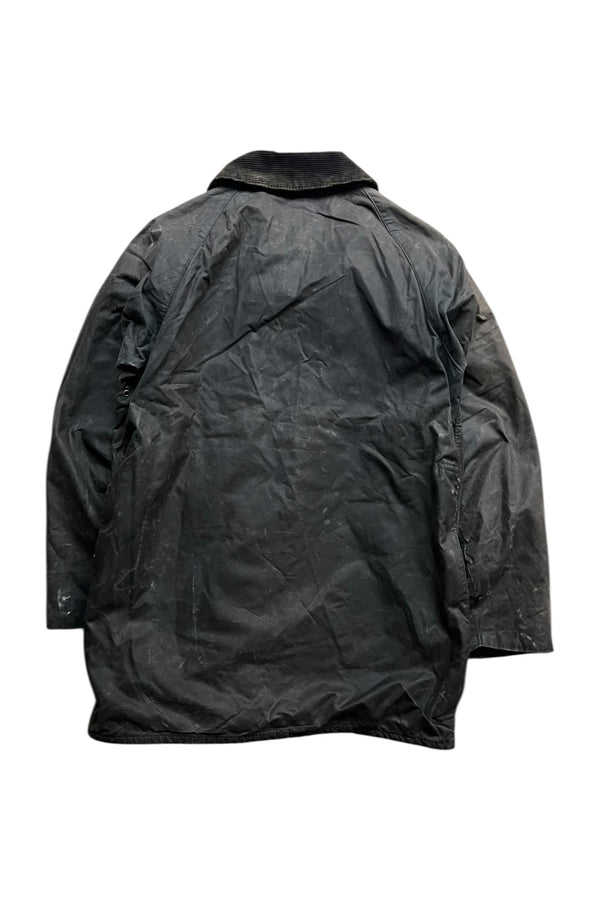 MADE IN ENGLAND 82-87'S 2 ROYAL WARRANT BEAUFORT OILED JACKET / KHAKI [SIZE: 34 USED]