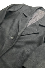 画像をギャラリービューアに読み込む, MADE IN JAPAN 80'S WOOL CHESTERFIELD COAT / BLACK [SIZE: S USED]
