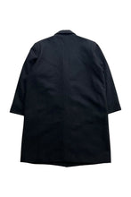 画像をギャラリービューアに読み込む, MADE IN JAPAN 80'S WOOL CHESTERFIELD COAT / BLACK [SIZE: S USED]
