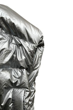 画像をギャラリービューアに読み込む, NYLON DOWN VEST / SILVER [SIZE: XXS USED]

