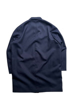 画像をギャラリービューアに読み込む, MADE IN ITALY 18SS COAT / NAVY [SIZE: 50 USED]
