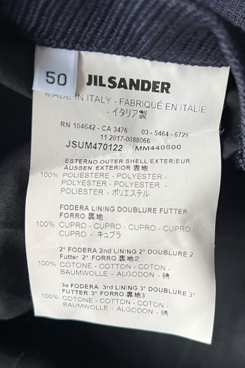 MADE IN ITALY 18SS COAT / NAVY [SIZE: 50 USED]