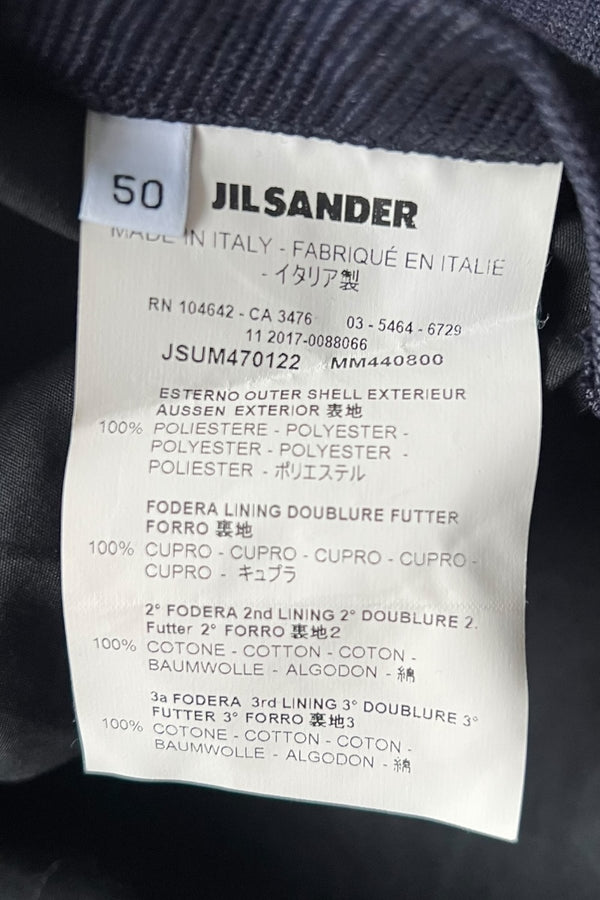 MADE IN ITALY 18SS COAT / NAVY [SIZE: 50 USED]