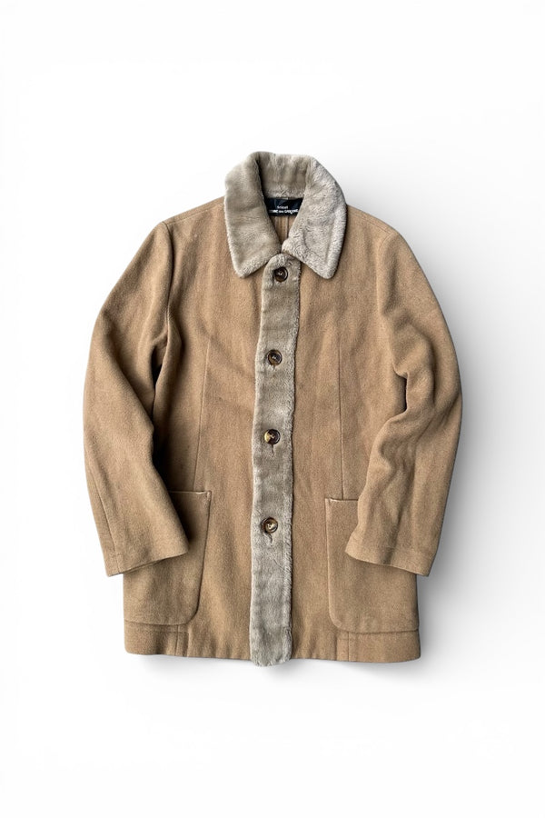 MADE IN JAPAN 96'S WOOL JACKET / BEIGE [SIZE: S USED]