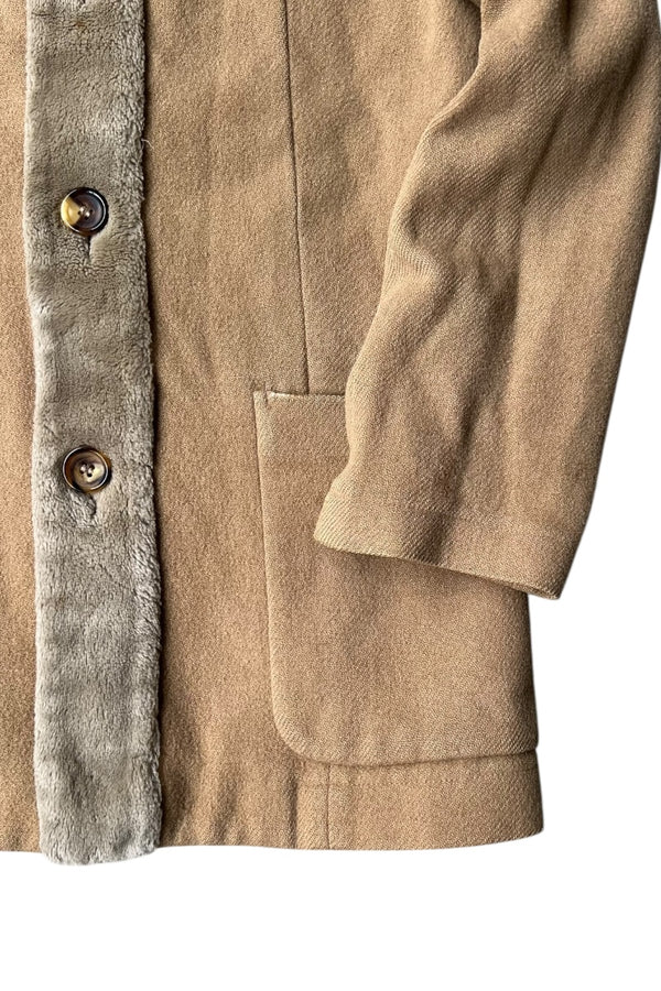 MADE IN JAPAN 96'S WOOL JACKET / BEIGE [SIZE: S USED]