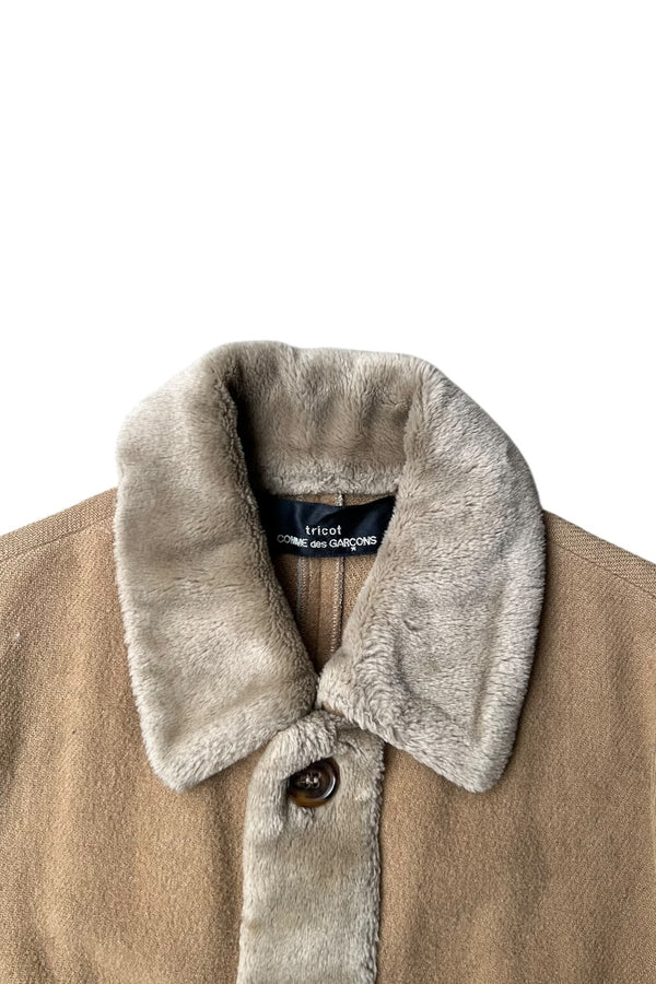 MADE IN JAPAN 96'S WOOL JACKET / BEIGE [SIZE: S USED]