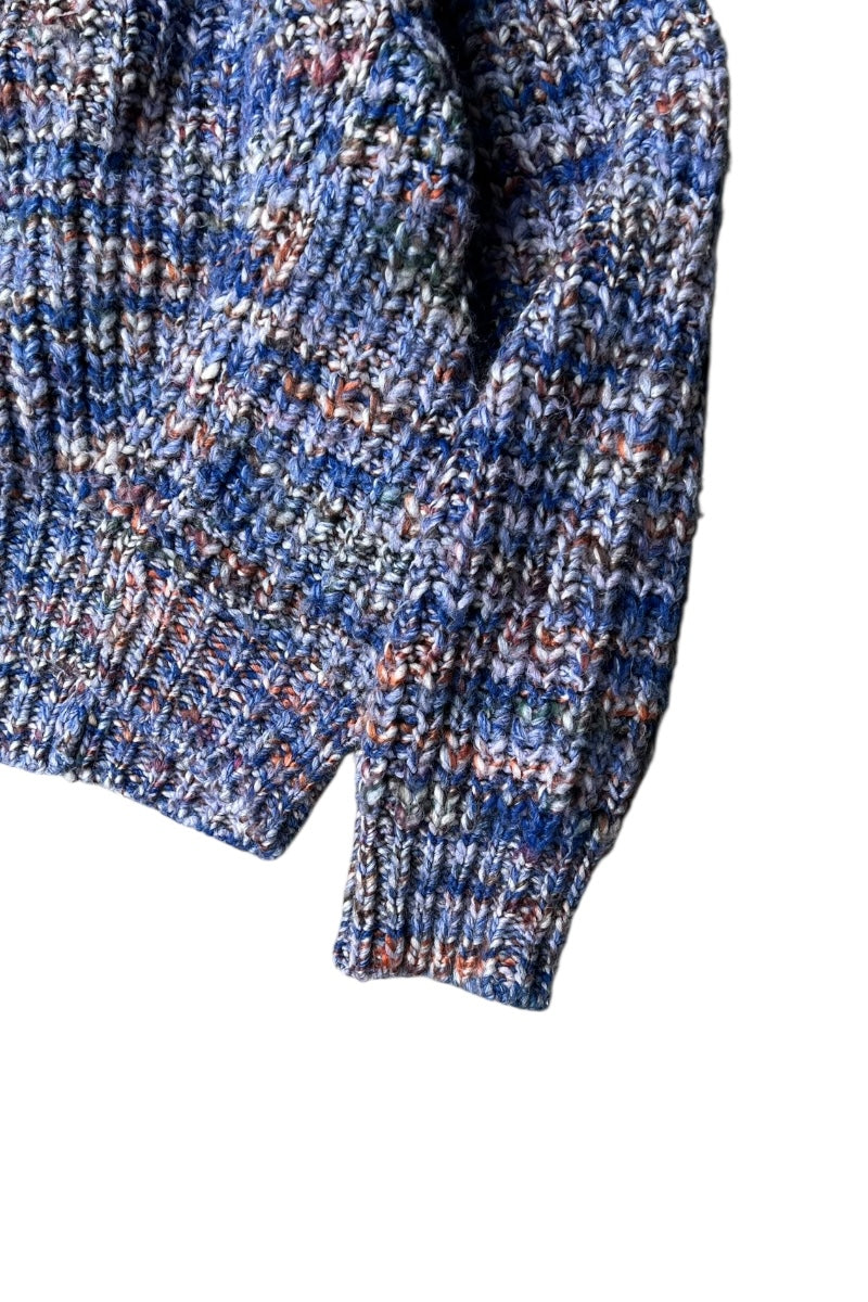 MADE IN ITALY 18SS KNIT SWEATER / MULTI [SIZE: S USED]